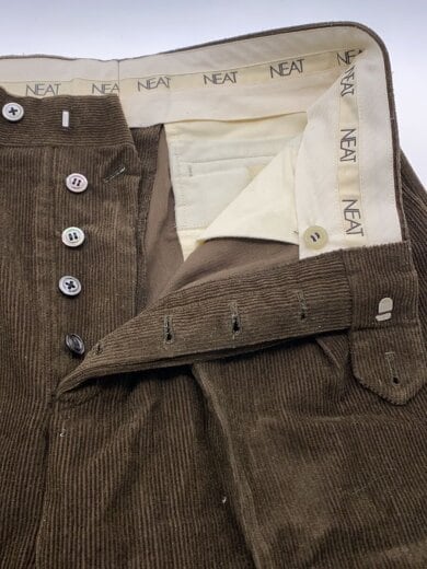 商品画像：コーデュロイワイドパンツ/ボトム/46/ウール/BRW/無地 3