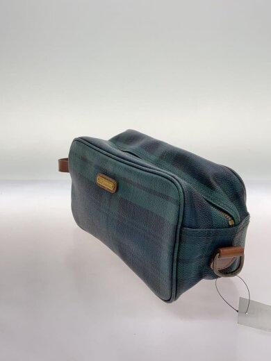 商品画像：セカンドバッグ/PVC/GRN/チェック 2