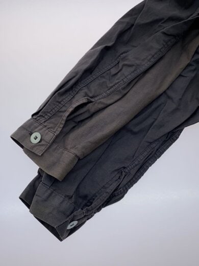 商品画像：グランパシャツ/フェード/長袖シャツ/--/コットン/GRY/無地 3