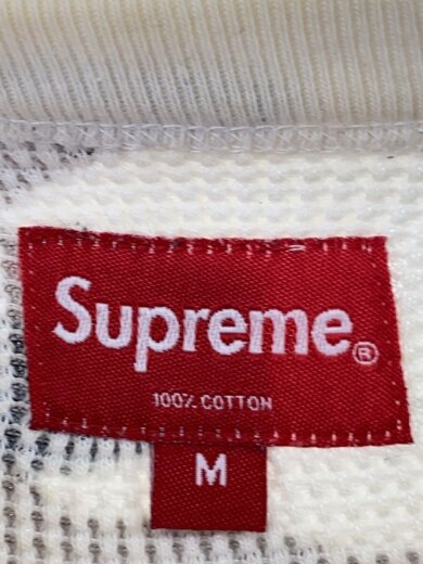 商品画像：首元汚れ有/袖汚れ有/長袖Tシャツ/M/コットン/WHT/カモフラ/101837 3