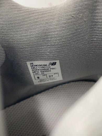 商品画像：ローカットスニーカー/27cm/GRY/コットン/UCHCOCOH 5