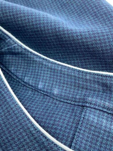 商品画像：sunny hole/半袖ワンピース/38/リネン/NVY/総柄/abs3970 6