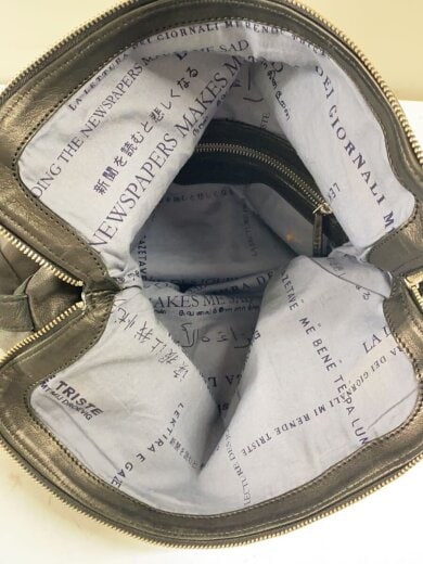 商品画像：ショルダーバッグ/レザー/BLK/無地 6