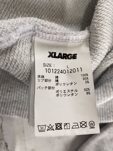 商品画像：スウェット/L/コットン/GRY/無地/101224012011 5