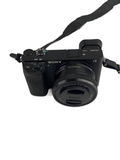 商品画像：デジタル一眼カメラ α6400 ILCE-6400Y ダブルズームレンズキット [ブラック] 1