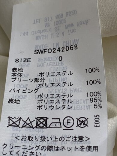 商品画像：ワンピース/O/ポリエステル/IVO/無地/SWFO242068// 4