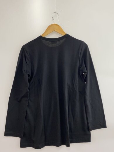 商品画像：2024AW/長袖Tシャツ/S/ウール/BLK/無地/RN-T010// 2