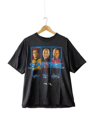 商品画像：90s/シングルステッチ/STAR TREK/映画Tシャツ/XL/コットン/BLK/プリント// 1