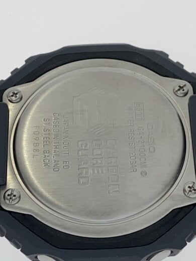 商品画像：クォーツ腕時計_G-SHOCK/アナログ/ラバー/BLK/BLK/プラスチック// 3