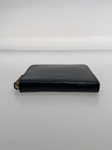 商品画像：使用感有/2つ折り財布/レザー/BLK/無地/メンズ// 4
