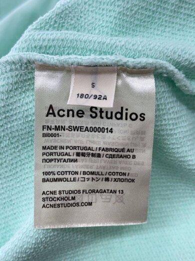 商品画像：スウェット/--/コットン/GRN/無地/FN-MN-SWEA000014 4