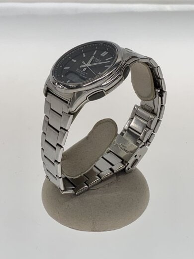 商品画像：ソーラー腕時計/デジアナ/ステンレス/BLK/WVAーM630 2