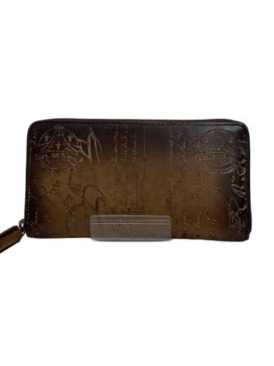 商品画像：ラウンドファスナー長財布/BRW/総柄 1