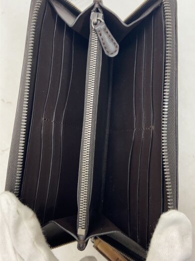 商品画像：ラウンドファスナー長財布/BRW/総柄 4