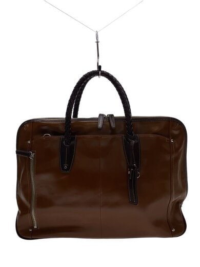 商品画像：ブリーフケース/レザー/BRW/無地 1