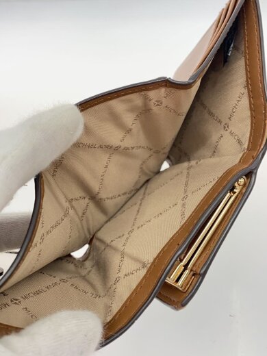 商品画像：3つ折り財布/レザー/WHT/総柄/レディース/AV-2306 6