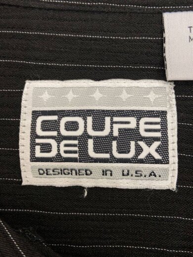 商品画像：COUPE DE LUX/半袖シャツ/XL/BLK/ストライプ 3