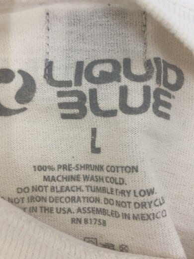 商品画像：Tシャツ/L/コットン/WHT 4