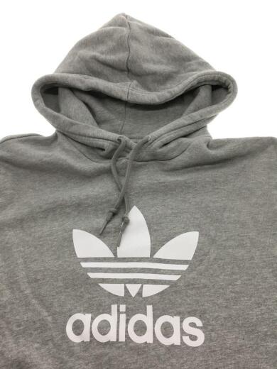 画像：adidasパーカー/L/コットン/GRY/DT79636