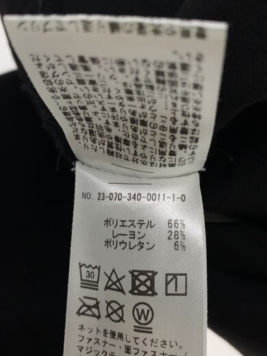 商品画像：ジップパーカー/XL/ポリエステル/BLK/23-070-340-0011-1-0 5