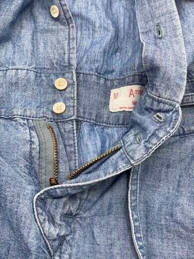 商品画像：オールインワン/デニム地/コットン/IDG 3