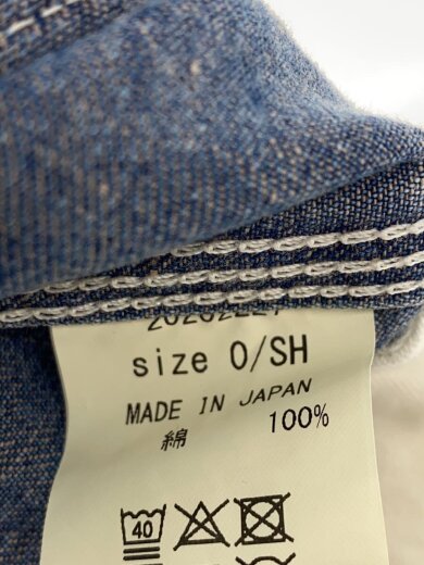 商品画像：SLIM FLARE DENIM OVER-ALL/オーバーオール/O/コットン/IDG/20202227 5