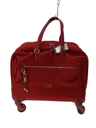 商品画像：トラベルキャリー/ナイロン/RED/無地 1