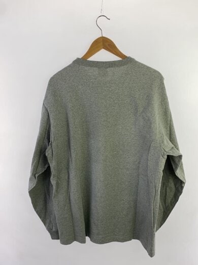 商品画像：長袖Tシャツ/L/コットン/GRY/C8-T410 2