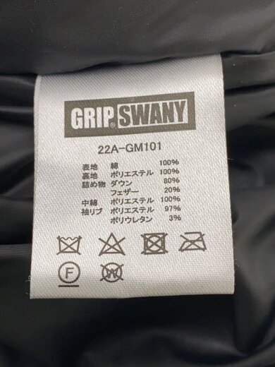 商品画像：ダウンジャケット/S/コットン/BLK/22A-GM101// 4