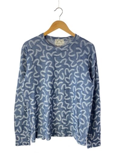 商品画像：長袖Tシャツ/40/コットン/BLU 1