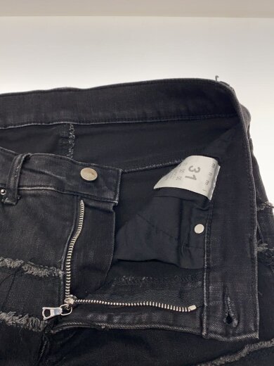 商品画像：スキニーパンツ/ブーツカット/31/コットン/BLK/デニム/Paneled Skinny Stacked Den// 3