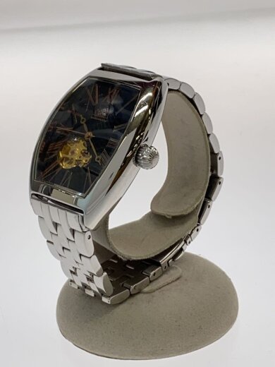 画像：SAAD自動巻腕時計/アナログ/ステンレス/BLK/SLV/MJ-212