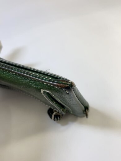 商品画像：財布/フラグメントケース/レザー/GRN/無地/メンズ// 9