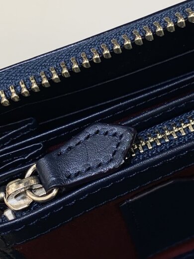 商品画像：長財布/レザー/NVY/メンズ// 6