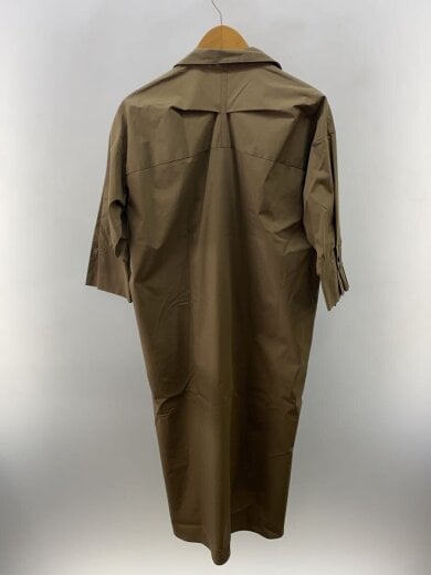 商品画像：7分袖ワンピース/38/コットン/KHK/E61204 2