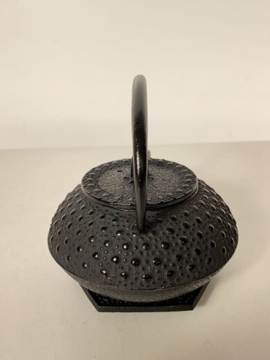 商品画像：和食器その他/2点セット/BLK/小鉄瓶/敷物付 2