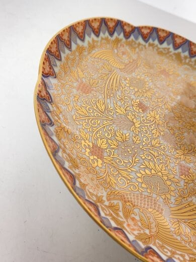 商品画像：極錦金彩鳳凰文三足盛皿/皿/WHT/有田焼 7