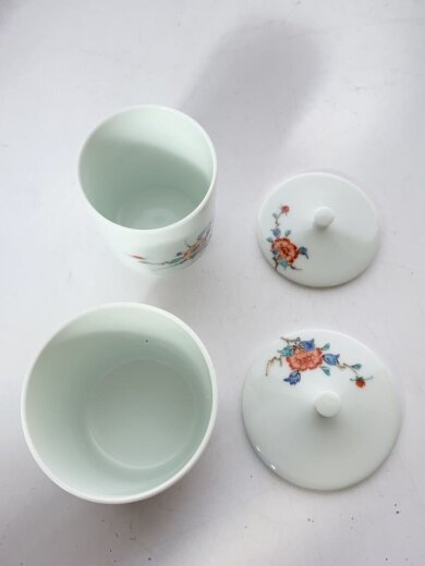 商品画像：十二代柿右衛門/湯呑/2点セット/WHT/有田焼 5