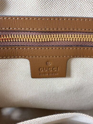 商品画像：スモール・トップハンドルバッグ_グッチホースビット1955/PVC/BEG/モノグラム 5