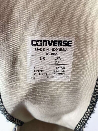 商品画像：ハイカットスニーカー/23cm/BLK/キャンバス/1sd864 5