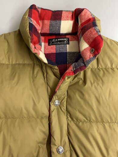 商品画像：ダウンベスト/M/ナイロン/CML/無地/HRM-003 5