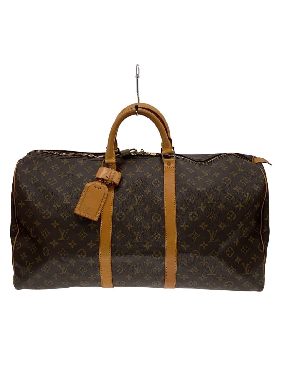 LOUIS VUITTON / キーポル・バンドリエール55_モノグラム・キャンバス/PVC/BRW
