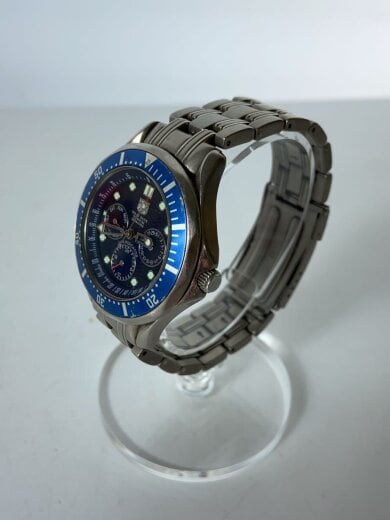 商品画像：ソーラー腕時計/アナログ/チタン/BLU/SLV/チタン/FK-1069-LI 2