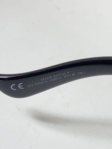 商品画像：サングラス/プラスチック/BLK/BLK/レディース/GG 2969/S 5