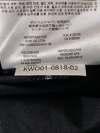 商品画像：KWO01-0818-02 ウェアー/S/BLK/KWO01-0818-02 7