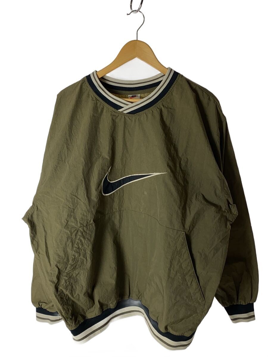 NIKE / 90s～/銀タグ/ジャケット/XL/ナイロン/KHK/無地