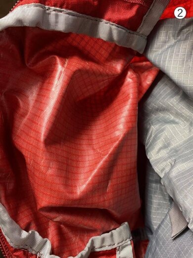 商品画像：KITRA PACK35/リュック/ナイロン/RED/無地 8