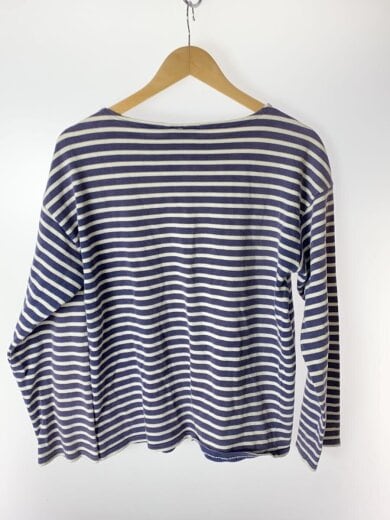 商品画像：長袖Tシャツ/--/コットン/NVY/ボーダー/90s/フランス製/旧タグ/バスクシャツ 2