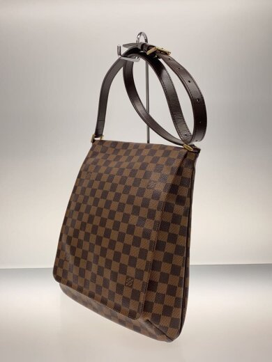 商品画像：ミュゼット_ダミエ・エベヌ/PVC/BRW 2