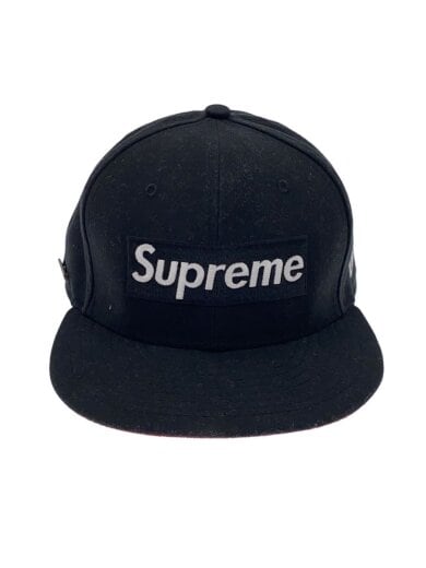 商品画像：キャップ/7 3/8/ポリエステル/BLK/メンズ 1